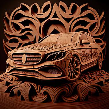 3D модель Mercedes Benz C257 (STL)